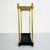 Metal Mid-Century Italian Brass Umbrella Stand with Black Iron Base, 1950s For Sale - Image 7 of 11