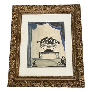 André Derain, Still Life, Original Gouache Drawing For Sale