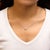 Haus of Brilliance 14K White Gold 1.00 Cttw Bezel Set Round Lab-Grown Diamond Solitaire 18" Pendant Necklace (F-G Color, VS1-VS2 Clarity) For Sale - Image 4 of 5