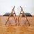 Wood Set of Mid-Century Folding Chairs by Gio Ponti, 1960s For Sale - Image 7 of 10