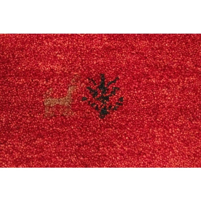 Middle Eastern Rug in Wool For Sale - Image 6 of 10