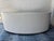 White Indoor / Outdoor Cara Oval Coffee / Cocktail Table by Made Goods For Sale - Image 8 of 9