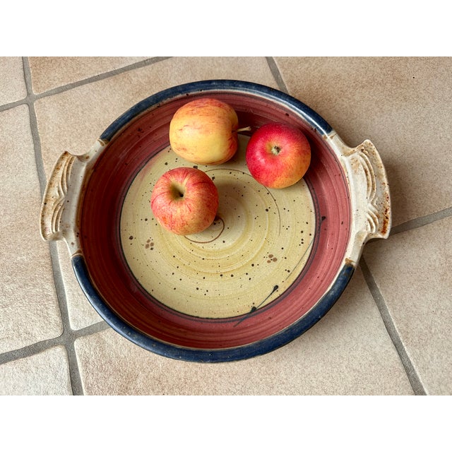 Studio Ceramic Art Tray, Germany, 1980s For Sale - Image 9 of 13