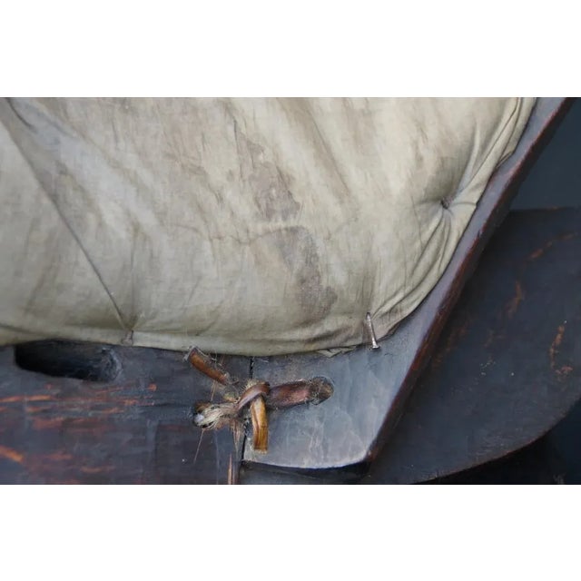 Late 19th Century Mongolian Horse Saddle With Dragon Motif Decorative Artifact For Sale - Image 10 of 10