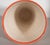 2000 - 2009 Madoda Fani – South African Orange & Cream Art Pottery Vase, 2003, 15" For Sale - Image 5 of 7