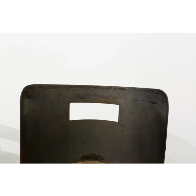 Gray Set of Industrial Chairs by Herreria El Lago, 1970s For Sale - Image 8 of 9