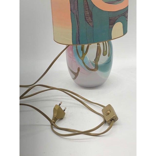 Vintage Table Lamp by Claude Morin, 1980 For Sale - Image 12 of 14