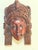 Pair of Vintage Balinese Rama & Sita Hand-Carved Wood Theatrical Wall Masks For Sale - Image 12 of 15