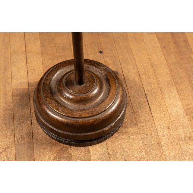 Vintage Faries Adjustable Brass Table Lamp For Sale - Image 9 of 10