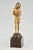 Metal Joe Descomps, Lady, 1900, Bronze amd Marble For Sale - Image 7 of 13
