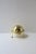 An English gold metal over silver plate and glass caviar covered dish with lion paw feet, in the Empire style, circa...