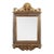 Late 20th Century Carved Mirror With Gilt Accents For Sale
