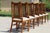 1960s Liberty Chair Co. Mid-Century Modern Cane Back Dining Chairs – Set of 6 For Sale - Image 13 of 18
