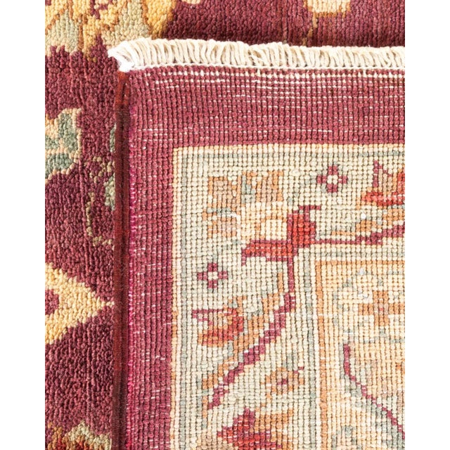 2000 - 2009 Eclectic, One-of-a-Kind Hand-Knotted Area Rug - Red, 11' 8" x 18' 2" For Sale - Image 5 of 8