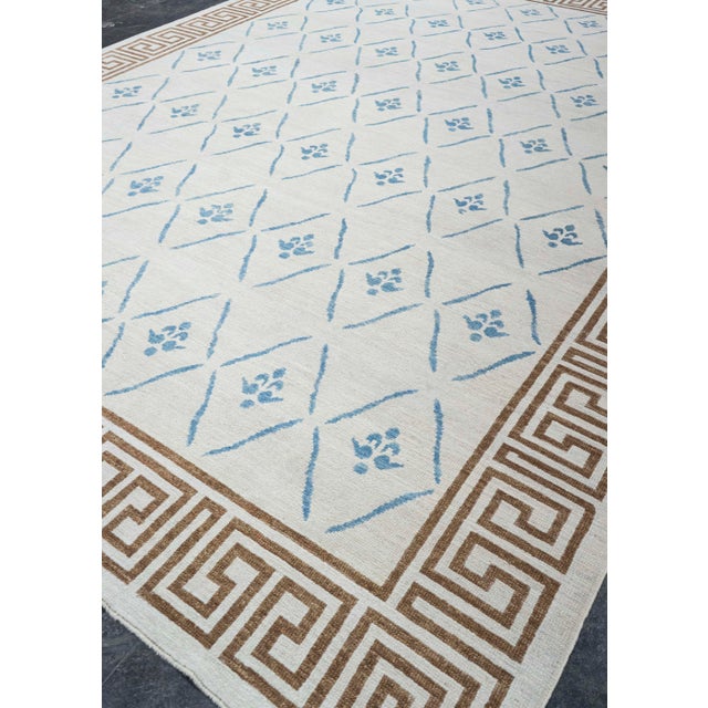 Gray Turkish Oushak Rug 10'4" x 14'3" #20411 For Sale - Image 8 of 8