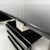 Italian Modern Black Wood, Steel and Smoked Glass Desk from Formanova, 1970s For Sale - Image 17 of 18