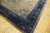 Textile 1920s Gray Floral Antique Chinese Peking Rug 9' 3'' X 11' 6'' Knotted Pile Wool Carpet For Sale - Image 7 of 9