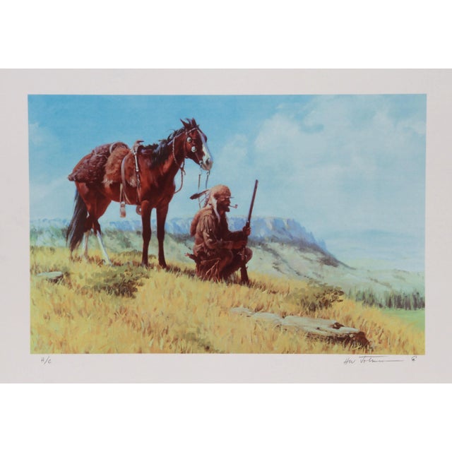 Modern Harvey William Johnson, a Doughty Bread, Lithograph For Sale - Image 3 of 3