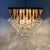 Mid-Century Gold Ceiling Lamp from Kalmar, 1970s For Sale - Image 3 of 18