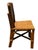 1970s Bamboo and Woven Rattan Dining Chairs- Set of 4 For Sale - Image 4 of 10
