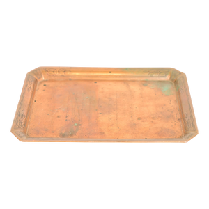 Tiffany & Co. Antique Art Deco Engraved Bronze Tray or Catchall