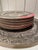 A small potter studio in South Africa produces these hand-made platters and dinner plates. The face of the plates and...