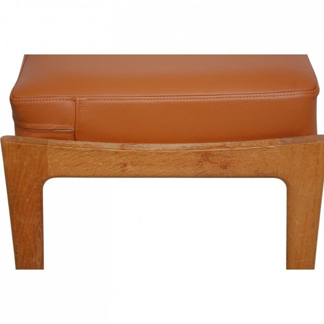 Wood GE290 Ottoman in Oak by Anders Børgese, 1980s For Sale - Image 7 of 13