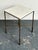 Vintage Boho Mecox Stone Top Side Table For Sale - Image 12 of 12