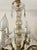 Rococo Vintage Maria Theresa 12 Arm Crystal and Glass Chandelier For Sale - Image 3 of 11