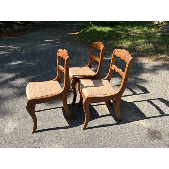 Mid-Century Modern Tell City Chairs - Set of Four For Sale - Image 3 of 8