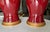1960s Pair Asian Sang De Boeuf Oxblood Meiping Porcelain Table Lamps For Sale - Image 11 of 18