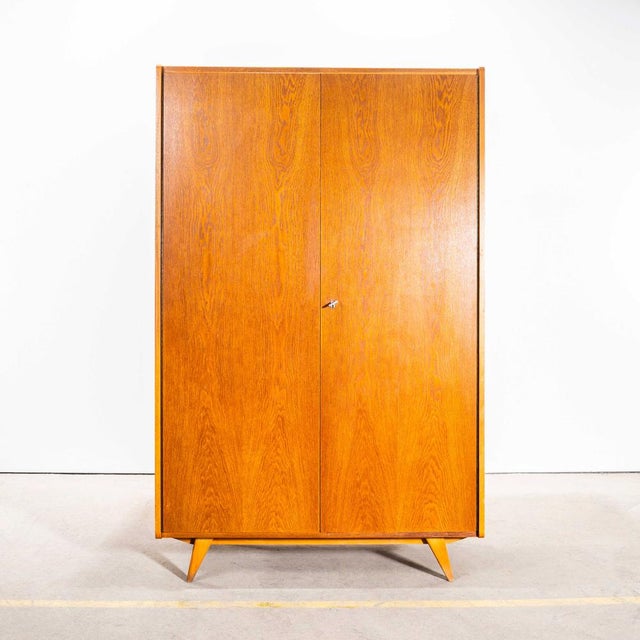 Large Mid-Century Modern Cabinet in Oak, 1960s For Sale - Image 11 of 11