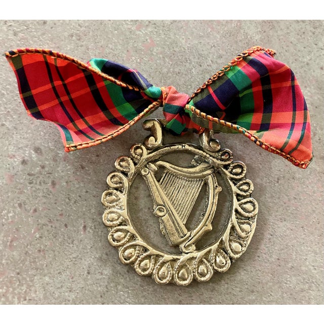 1930/1940 Gaelic Irish Harp Martingale Horse Brass, England Chairish