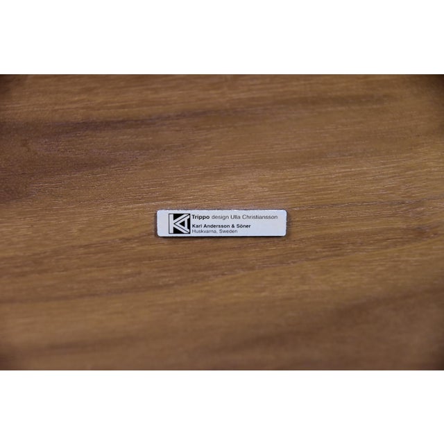 Vintage Scandinavian Round Trippo Table by Ulla Christiansson for Karl Andersson & Söner, 2000 For Sale - Image 10 of 14