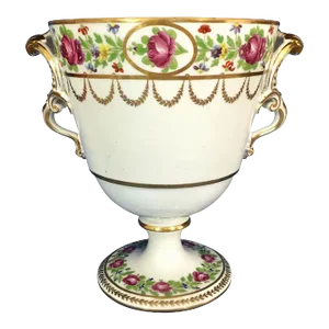 1780 French Faubourg St. Denis Porcelain Urn