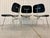 Mid-Century Modern Black DCM Dining Chairs by Charles & Ray Eames for Vitra, 2000s, Set of 5 For Sale - Image 3 of 9