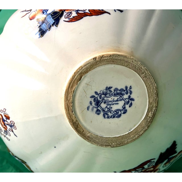 Antique Minton Hindustan Japan Imari Styled Tureen For Sale - Image 9 of 11