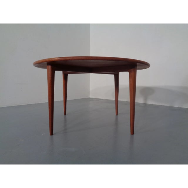 Danish Solid Teak Coffee Table from A/S Mikael Laursen, 1960s For Sale - Image 9 of 14