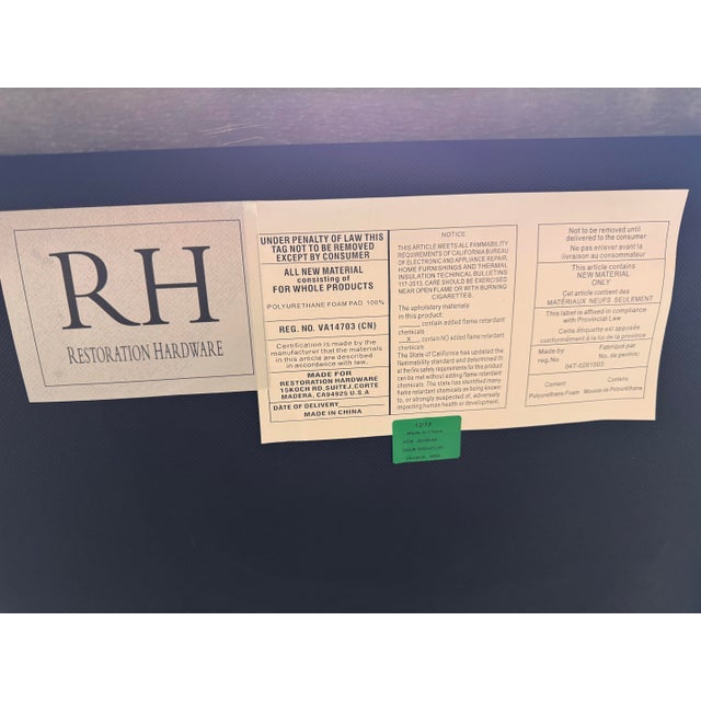 Restoration Hardware Morgan Dining Chairs, Set of Eight For Sale - Image 11 of 12