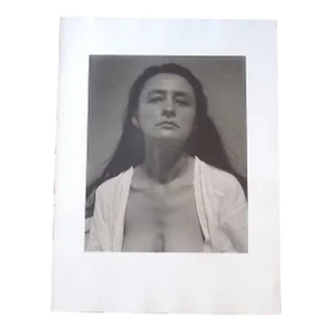Large Vintage Photogravure-"Georgia O'Keeffe" by Alfred Stieglitz (Usa 1864-1946)