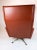 1960s Danish Red Brown Leather Easy Chair, 1960s For Sale - Image 5 of 10
