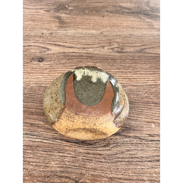 Tan Vintage Mini Stem Vase For Sale - Image 8 of 9