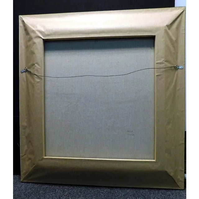 Peter Max Peter Max Van Gogh Original Mixed Media on Canvas, Signed Custom Frame For Sale - Image 4 of 9