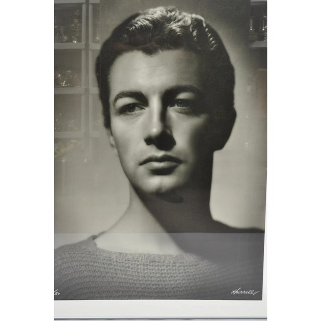 Art Deco Robert Taylor George Hurrell 1930s Photograph 48x36 Gelatin Silver Print 23/50 For Sale - Image 3 of 15