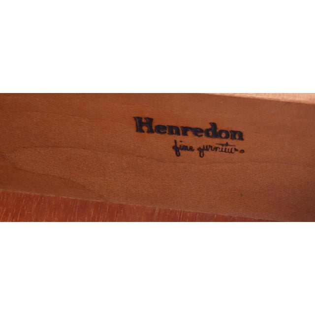 1970's Vintage Henredon Georgian-Style Mahogany Six-Drawer Dresser For Sale - Image 10 of 13