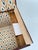 19th Century Folk Art Dome-Top Wallpaper Travel Chest, 1878 For Sale - Image 17 of 18