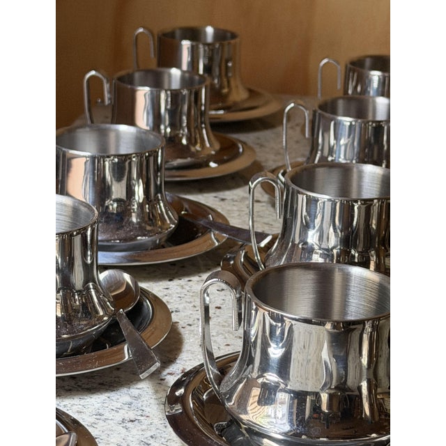 Manufacturer: metallurgica stella, italy. design period: 1970–1979. materials: high-grade 18/10 stainless steel (inox)....