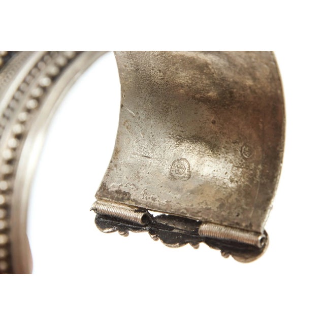 Moroccan Berber Tribal Cuff For Sale - Image 9 of 10