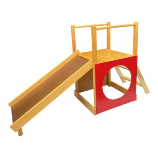 Gloria Caranica for Creative Playthings Modernist Children’s Indoor Fort and Slide, Usa, 1960s–70s For Sale