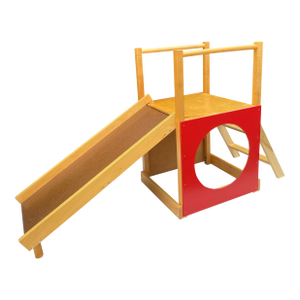 Gloria Caranica for Creative Playthings Modernist Children’s Indoor Fort and Slide, Usa, 1960s–70s